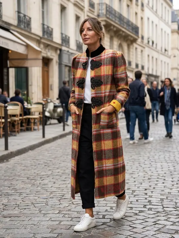 Abrigo “Tartan Heritage”