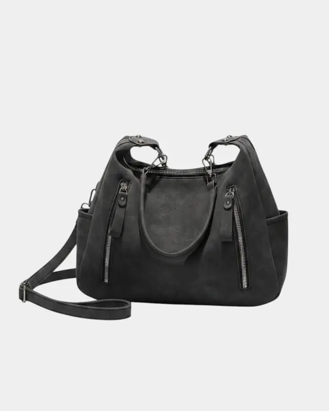 Adèle | Textured Shoulder Bag