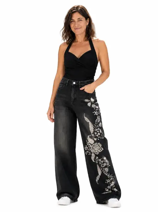 Adriana | Pantalón Boho de Corte Holgado