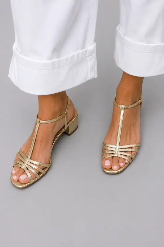 Alegra™ - Sandalias Doradas de Elegancia Diaria