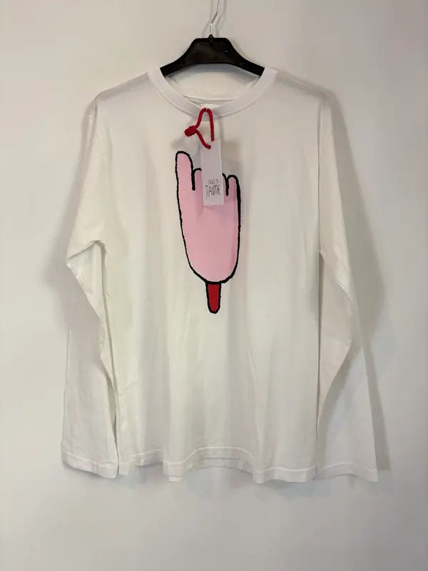 ALGO DE JAIME. Camiseta helado manga larga. T M