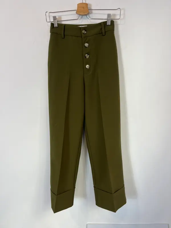 ALLÔ ALLÔ. Pantalón pinzas abotonado. T XS