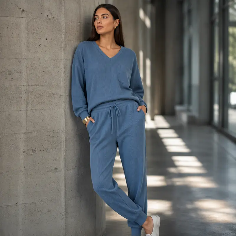 Andrea | Conjunto de Top y Pantalón Jogger