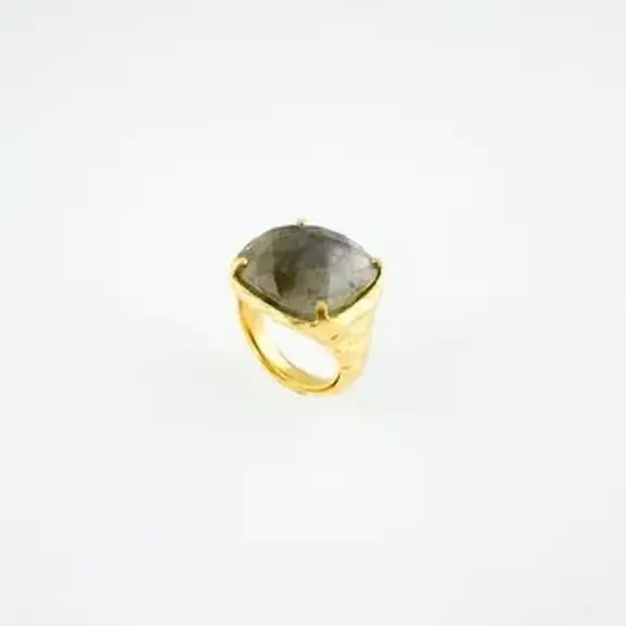 Anillo Puraana Ónix Negro Tiahra