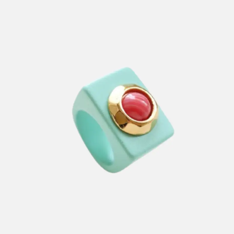 Anillo verde agua