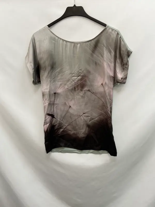 ANNA FIELD. Blusa verde agua T.m