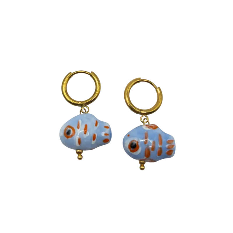 Aretes Pez Raya