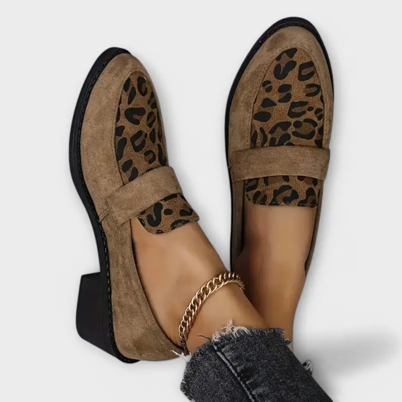Aurora - Chaussures Élégantes pour Femmes avec Motif Léopard