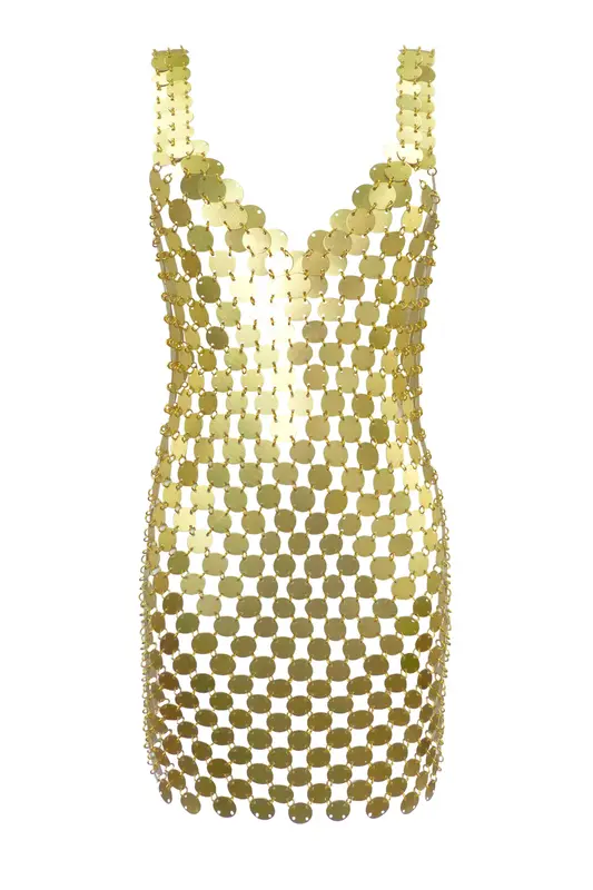 Aurora Dress - Gold