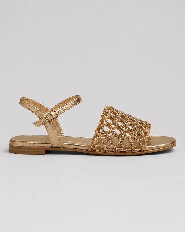 Aurora | Golden Sandals