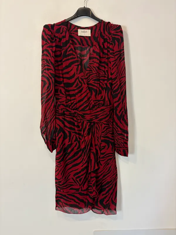 BA&SH. Vestido bicolor fluido