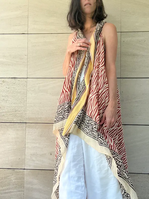 BABBAKI. kimono estampado T.u(s/m)