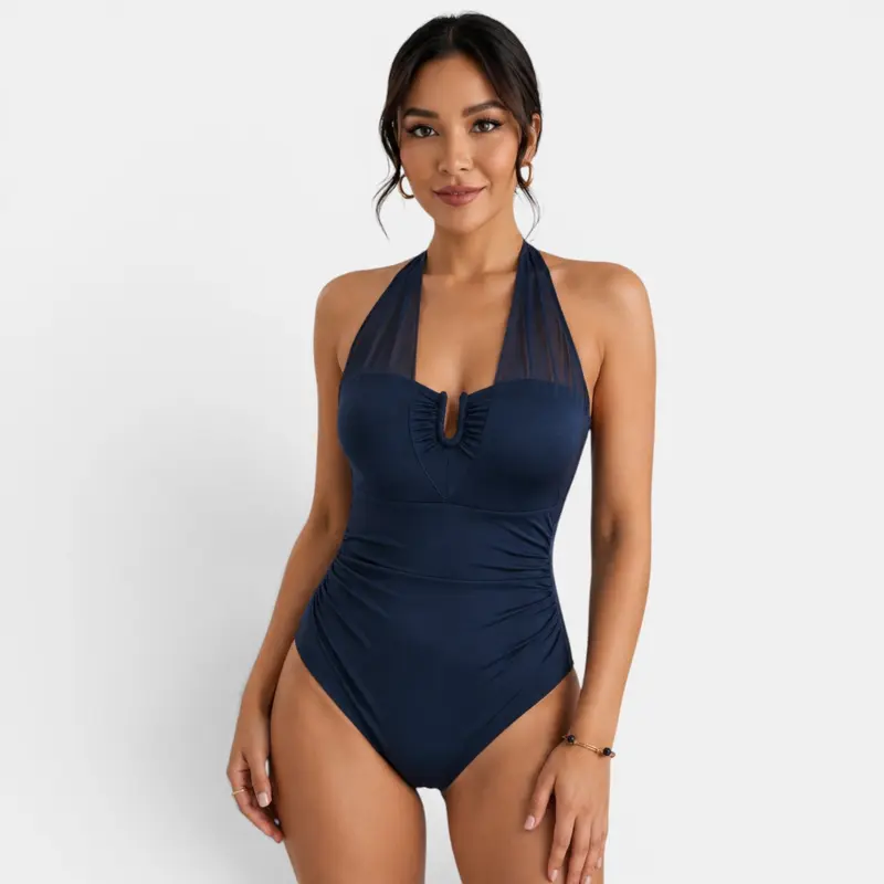 Bañador Mujer Halter Malla