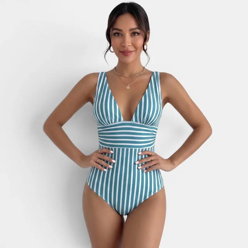 Bañador Mujer Reductor Escote V
