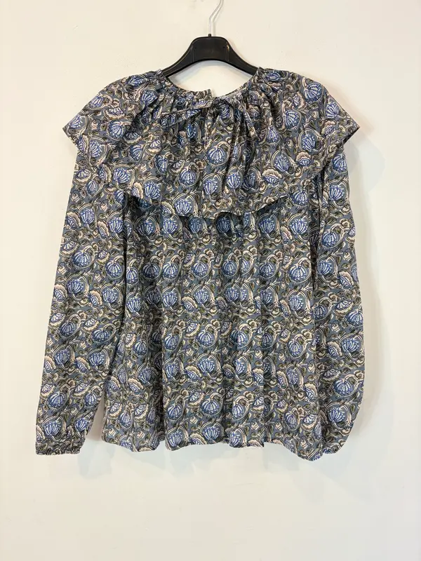BANOFFEE. Blusa estampada cuello