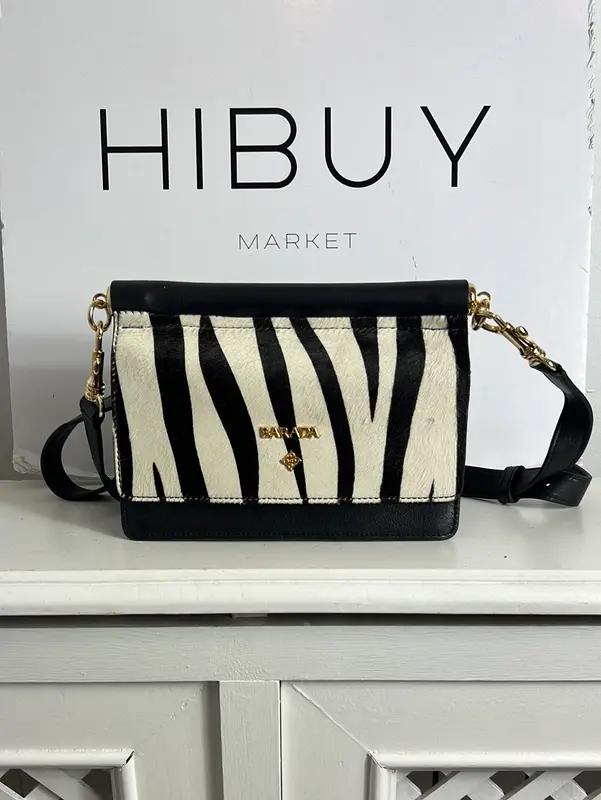 BARADA. Bolso mini piel textura