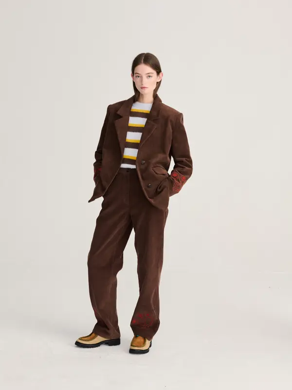 BC Garden mid-waist pants