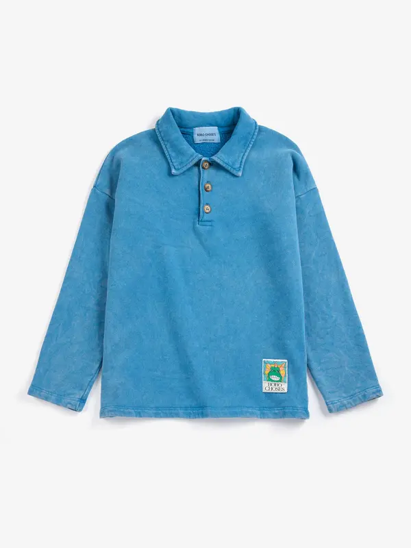 Beast Tag polo sweatshirt