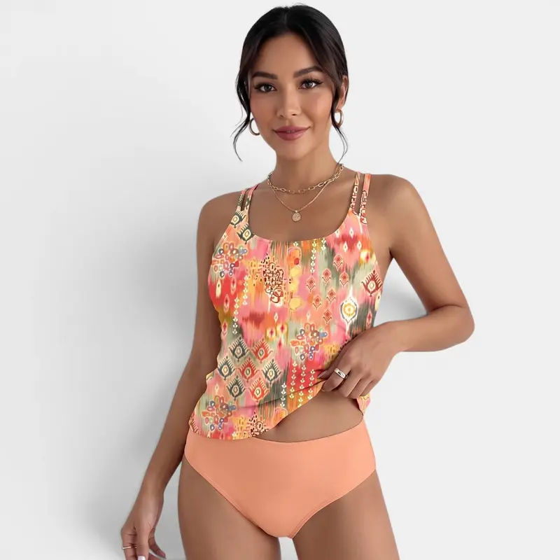 Bikini Floral Mujer Verano