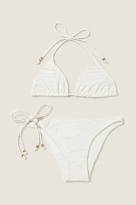 Bikini Gold/White