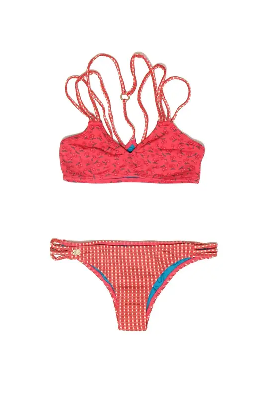 BIKINI MUJER CEREZAS