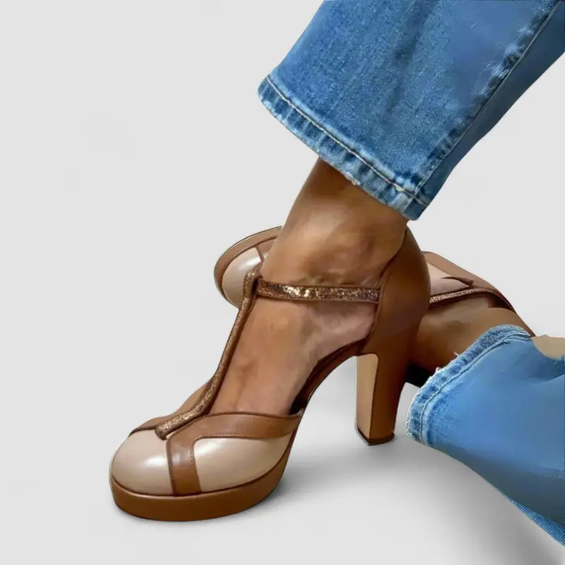 Blanca™ - Sandalias de tacón alto elegantes y cómodas