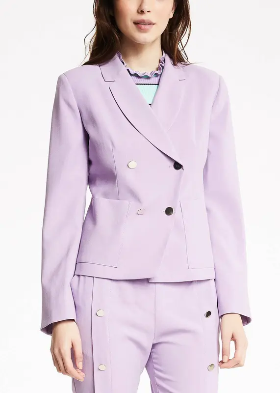 Blazer cruzado bolsillos