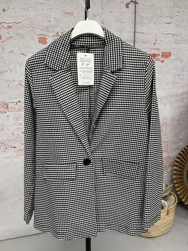 BLAZER VICHY "A❤️"