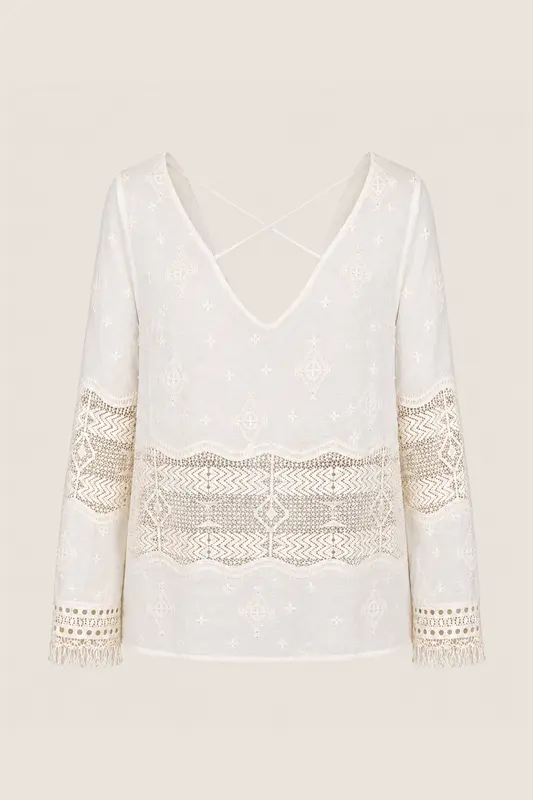 Blusa Bordada