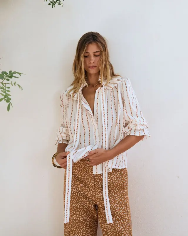 Blusa ELOISA Sand flower