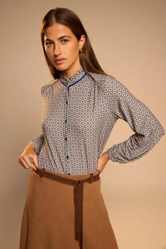 Blusa Encarnación Azul