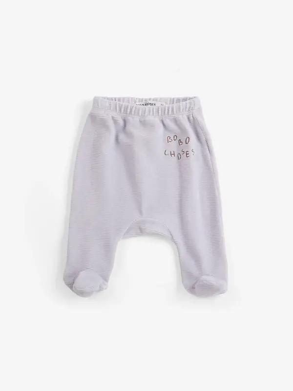 Bobo Choses velvet footed leggings