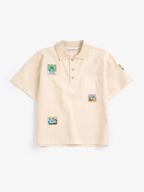 Bobo Labelled boxy shirt