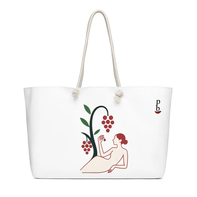 Bolsa mujer bajo vid