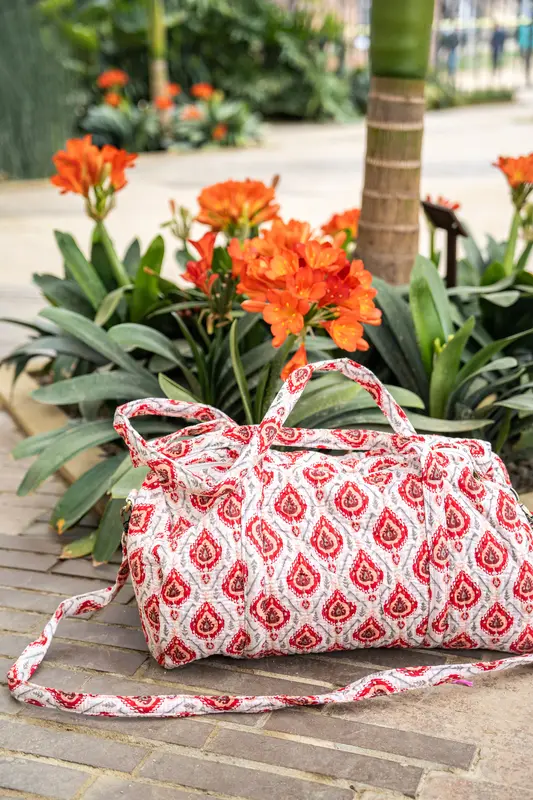 Bolsa Red Bloom