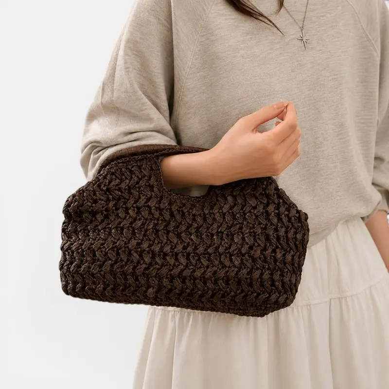 Bolso Rafia Mujer Verano