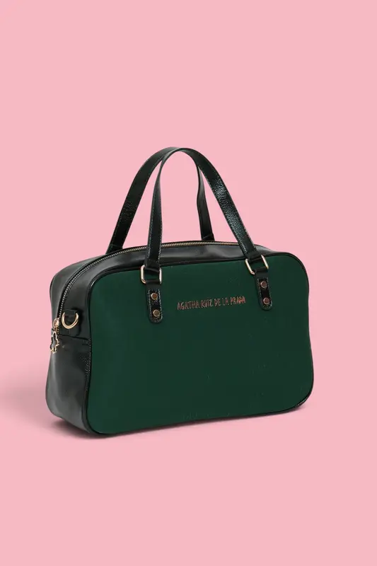 BOLSO TECNICO METAL MONOGRAMA VERDE