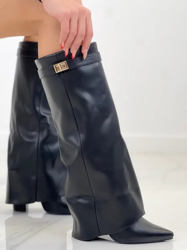 Botas polaina tacón
