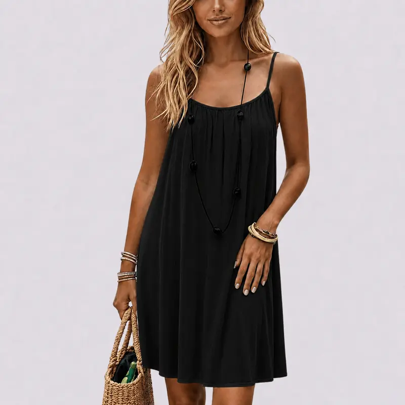 Brisa™ | Vestido fluido con espalda descubierta
