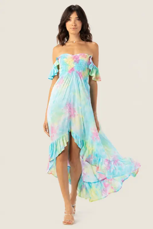 Brooklyn Vestido Largo - Tosca Violet Smoke
