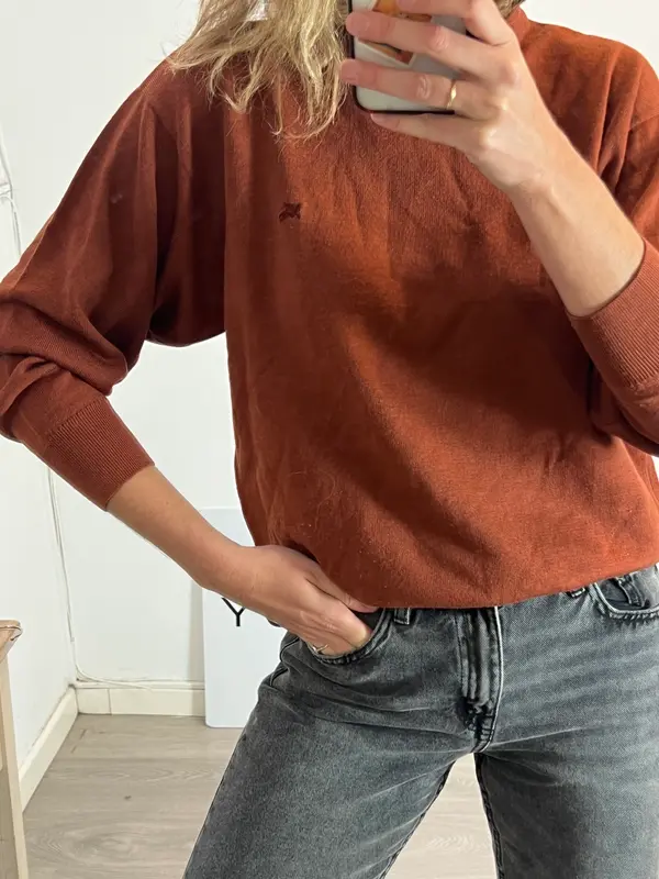 BURBERRY. Jersey  color caldera. T S