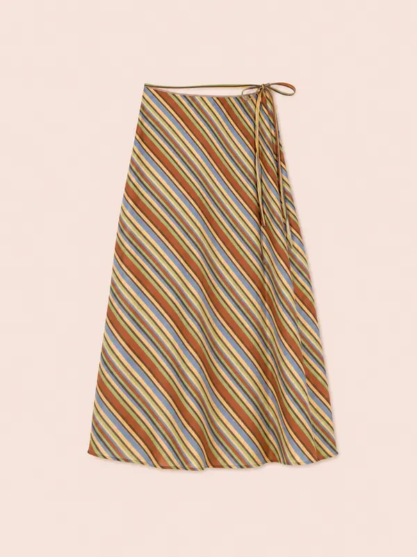 Cala Striped Skirt