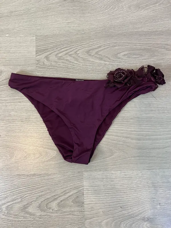 CALZEDONIA. Braguita bikini burdeos fluor T.l