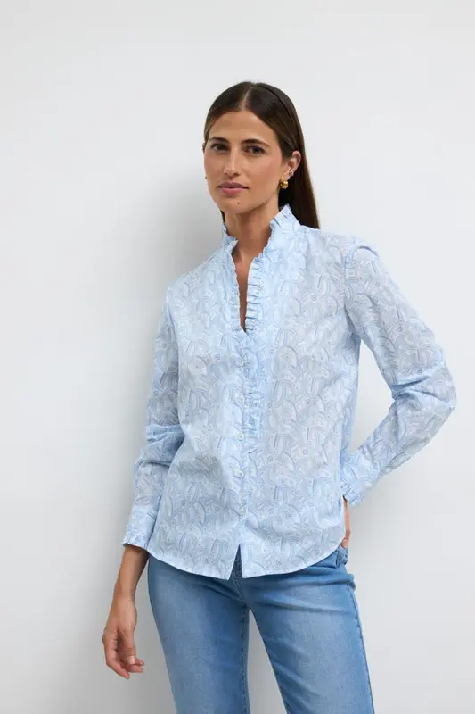 Camisa Algaba Azul