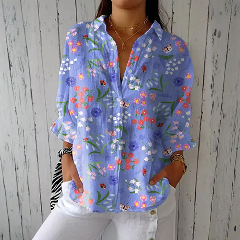 Camisa Ana™ | Comodidad ligera con estilo estampado