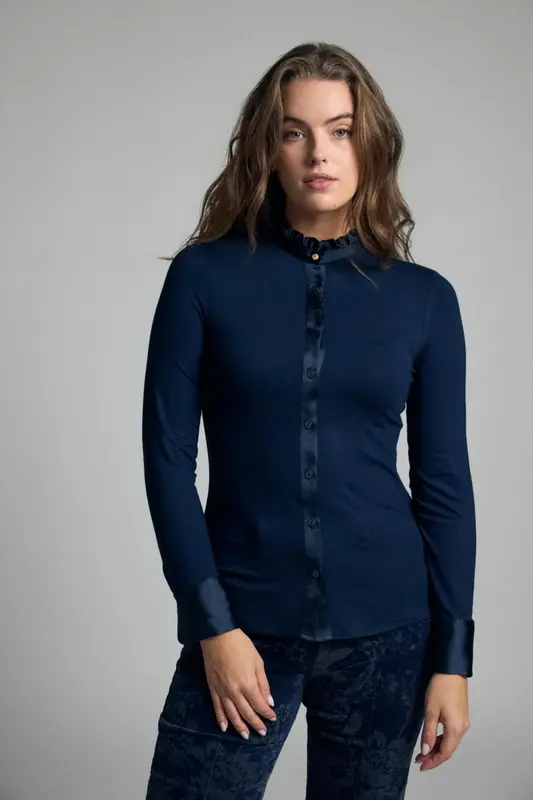 Camisa Andria Azul Marino