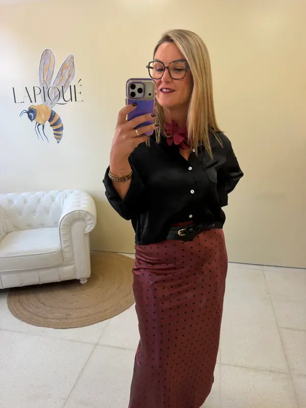 Camisa Black satén