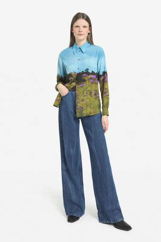Camisa estampada Ottod'ame