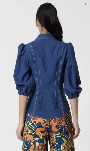 Camisa Kocca Rivara Azul para Mujer T S Y T M
