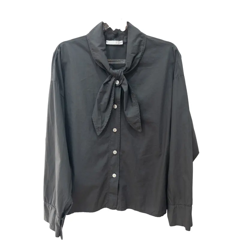 Camisa lazo gris oscura